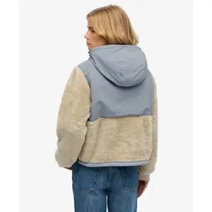 Women's zip-up hybrid jacket Superdry image-4