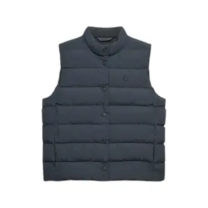 Sleeveless padded jacket with press studs for women Superdry Entry image-0