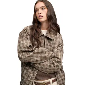 Checked coat for women Superdry image-0