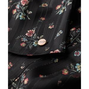 Ženská průhledná dlouhá košile s lesklým potiskem Superdry image-4