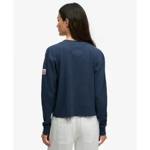 Women's long sleeve T-shirt Superdry Athletic Essential Graphic image-4