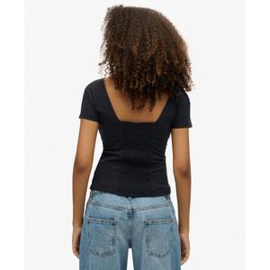 T-shirt corsetto con maniche per donna Superdry image-4