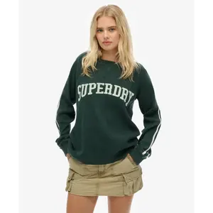 Sweatshirt col ras du cou femme Superdry Athletic Essentials image-1