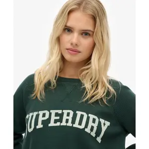 Sweatshirt col ras du cou femme Superdry Athletic Essentials image-4