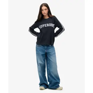 Maglietta a manica lunga da donna Superdry Athletic Essentials image-1