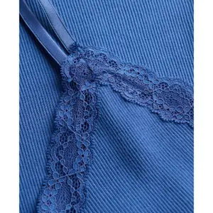 Canotta con bordino in pizzo donna Superdry Essential image-6
