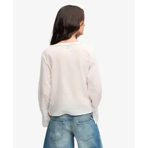 Long sleeve blouse for women Superdry image-1