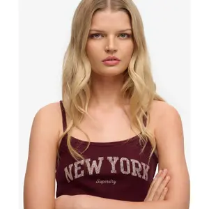 Women's Graphic Print Tank Top Superdry Athletic Essentials image-4