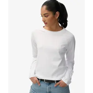 Women's long sleeve logo T-shirt Superdry Essential image-2