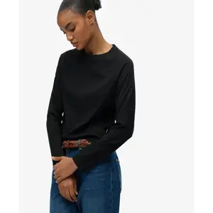 Women's long sleeve T-shirt Superdry Essential Logo image-2