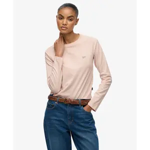 Women's long sleeve T-shirt Superdry Essential Logo image-1