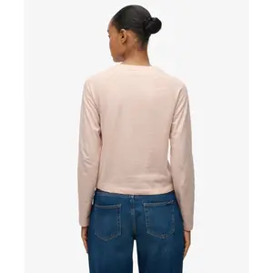 Women's long sleeve T-shirt Superdry Essential Logo image-4