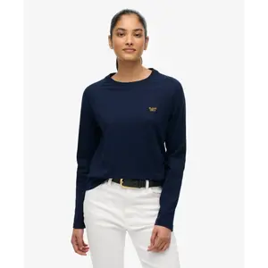 Women's long sleeve T-shirt Superdry Essential Logo image-1