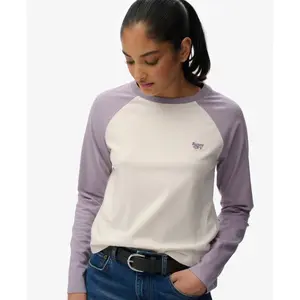 Women's long sleeve T-shirt Superdry Essential Logo image-2