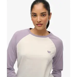 Women's long sleeve T-shirt Superdry Essential Logo image-4