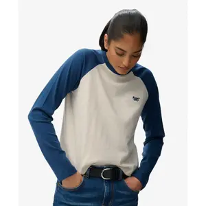 Women's long sleeve T-shirt Superdry Essential Logo image-2