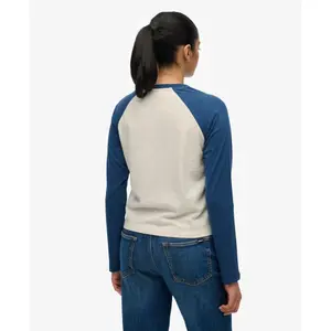 Women's long sleeve T-shirt Superdry Essential Logo image-4