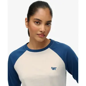 Women's long sleeve T-shirt Superdry Essential Logo image-5