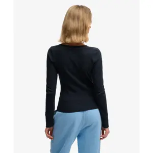 Women's long sleeve button-up T-shirt Superdry Athletic image-3