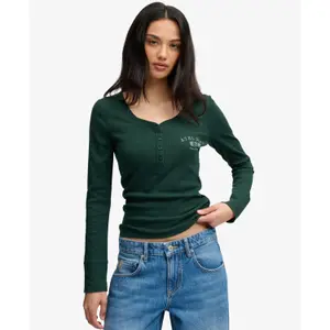 Women's long sleeve T-shirt Superdry Athletic image-1
