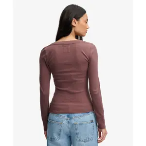 Dames-T-shirt met lange mouwen Superdry Athletic image-4