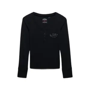 Dames-T-shirt met lange mouwen Superdry Athletic image-0