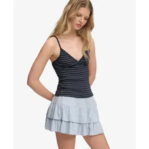 Débardeur gaufré col V femme Superdry Athletic Essential image-4