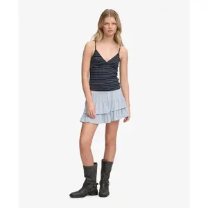 Débardeur gaufré col V femme Superdry Athletic Essential image-2