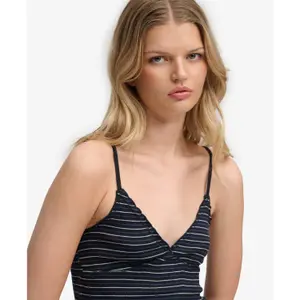 Débardeur gaufré col V femme Superdry Athletic Essential image-5