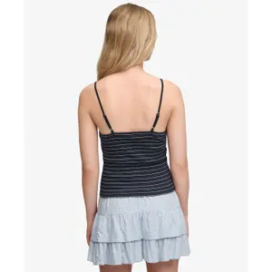 Débardeur gaufré col V femme Superdry Athletic Essential image-3