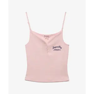 Canottiera da donna Superdry Athletic Essentials Button Down Cami Top image-6