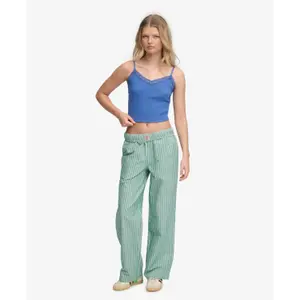 Lace Trim Cropped Vest Women Superdry Essentiel image-2