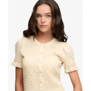Smocked blouse for women Superdry image-3