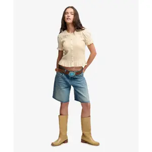 Smocked blouse for women Superdry image-5