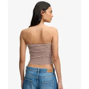 Women's bandeau top Superdry Athletic Essentials Stripe image-3