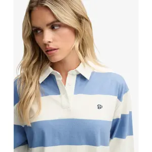 Langærmet poloshirt til kvinder Superdry Athletic Essentials image-3