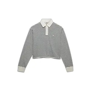 Women’s striped rugby T-shirt Superdry Athletic Essential image-0