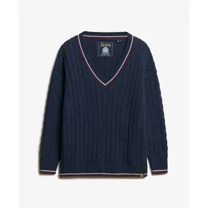 Pull met v-hals voor dames Superdry image-0