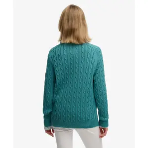 Lässiger Damen-Pullover mit Zopfmuster Superdry image-3