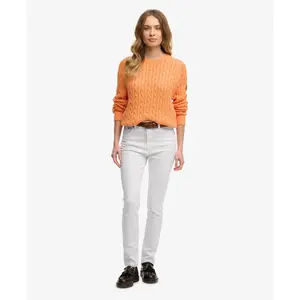 Lässiger Damen-Pullover mit Zopfmuster Superdry image-1