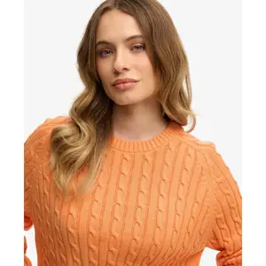 Lässiger Damen-Pullover mit Zopfmuster Superdry image-4