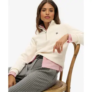 Slim fit zipped jumper for women Superdry image-4