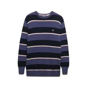 Oversizowy sweter w paski damski Superdry image-0