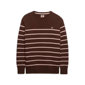 Striped oversized jumper for women Superdry image-0