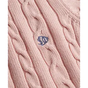 Twisted knit jumper for women Superdry Essentials SD&CO image-1