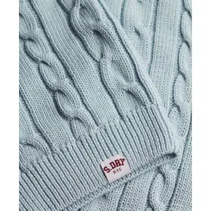 Twisted knit jumper for women Superdry Essentials SD&CO image-1