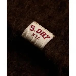 Długi sweter oversize z miękkiej dzianiny damski Superdry image-5