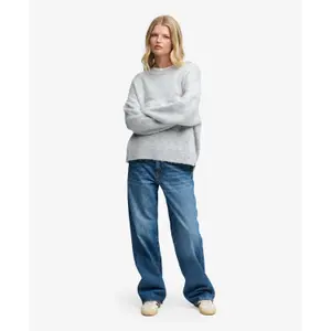 Długi sweter oversize z miękkiej dzianiny damski Superdry image-2