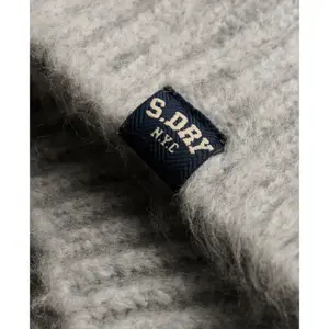 Długi sweter oversize z miękkiej dzianiny damski Superdry image-6