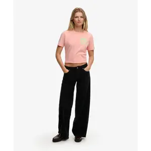 Pantalón de pana baggy mujer Superdry image-2